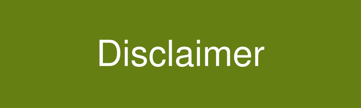 Disclaimer