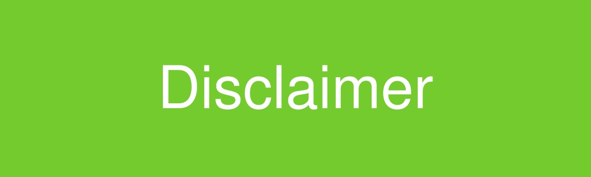 Disclaimer