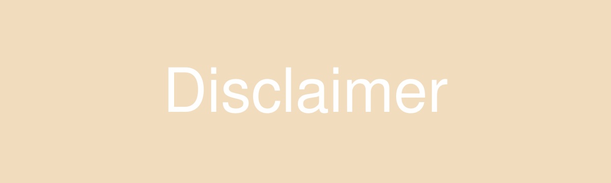 Disclaimer
