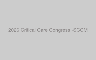 2026 Critical Care Congress -SCCM