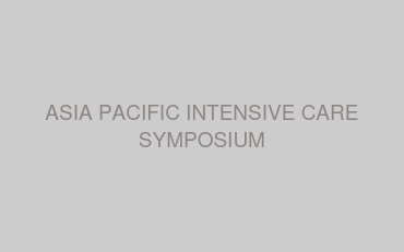 ASIA PACIFIC INTENSIVE CARE SYMPOSIUM