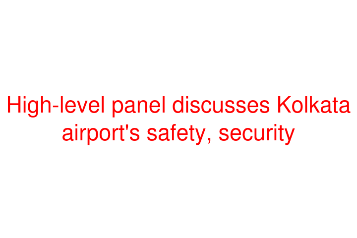 High-level panel discusses Kolkata airport's safety, security