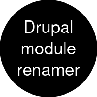 Drupal module renamer