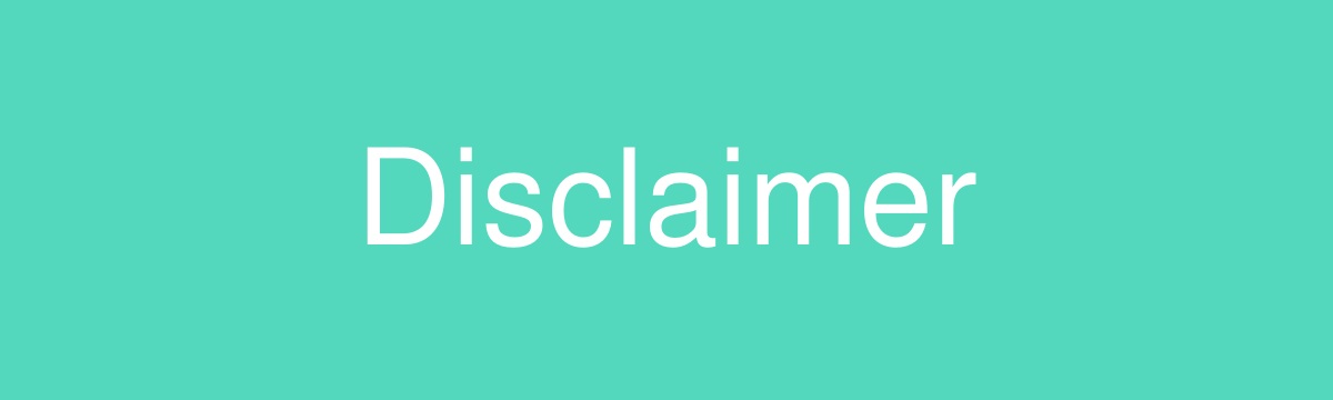 Disclaimer
