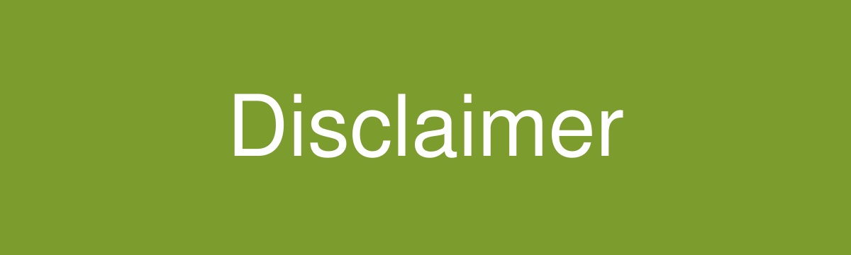 Disclaimer