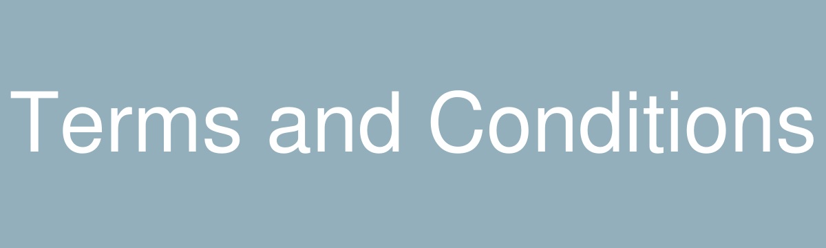 Terms and Conditions