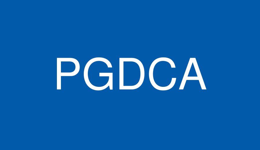 Post Graduate Diploma In Computer Application