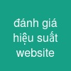 đánh giá hiệu suất website