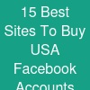 15 Best Sites To Buy USA Facebook Accounts
