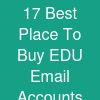 17 Best Place To Buy EDU Email Accounts (PVA & Aged)