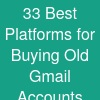 33 Best Platforms for Buying Old Gmail Accounts 202