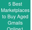 5 Best Marketplaces to Buy Aged Gmails Online1