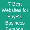 7 Best Websites for PayPal Business & Personal Account Services