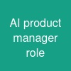 AI product manager role