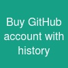 Buy GitHub account with history