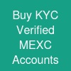 Buy KYC Verified MEXC Accounts
