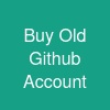 Buy Old Github Account