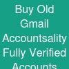 Buy Old Gmail Accounts:ality & Fully Verified Accounts
