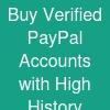 Buy Verified PayPal Accounts with High History