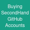 Buying Second-Hand GitHub Accounts