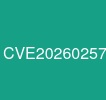 CVE-2026-0257