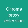 Chrome proxy extension