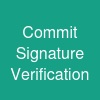 Commit Signature Verification