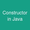 Constructor in Java