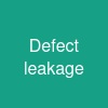 Defect leakage