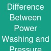 Difference Between Power Washing and Pressure Washing With Pros and Cons