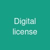 Digital license