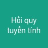 Hồi quy tuyến tính