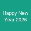 Happy New Year 2026