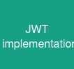 JWT implementation