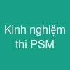 Kinh nghiệm thi PSM