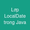 Lớp LocalDate trong Java