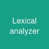 Lexical analyzer