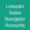 LinkedIn Sales Navigator Accounts