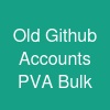 Old Github Accounts (PVA & Bulk)
