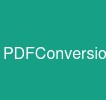 PDFConversion