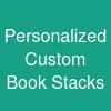 Personalized Custom Book Stacks