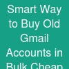 Smart Way to Buy Old Gmail Accounts in Bulk (Cheap & ...