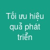 Tối ưu hiệu quả phát triển