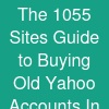 The 10.55 Sites Guide to Buying Old Yahoo Accounts In …