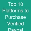 Top 10 Platforms to Purchase Verified Paypal Accounts in 2k26...