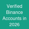 Verified Binance Accounts in 2026