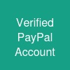 Verified PayPal Account