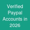Verified Paypal Accounts in 2026