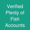 Verified Plenty of Fish Accounts
