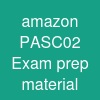 amazon PAS-C02 Exam prep material